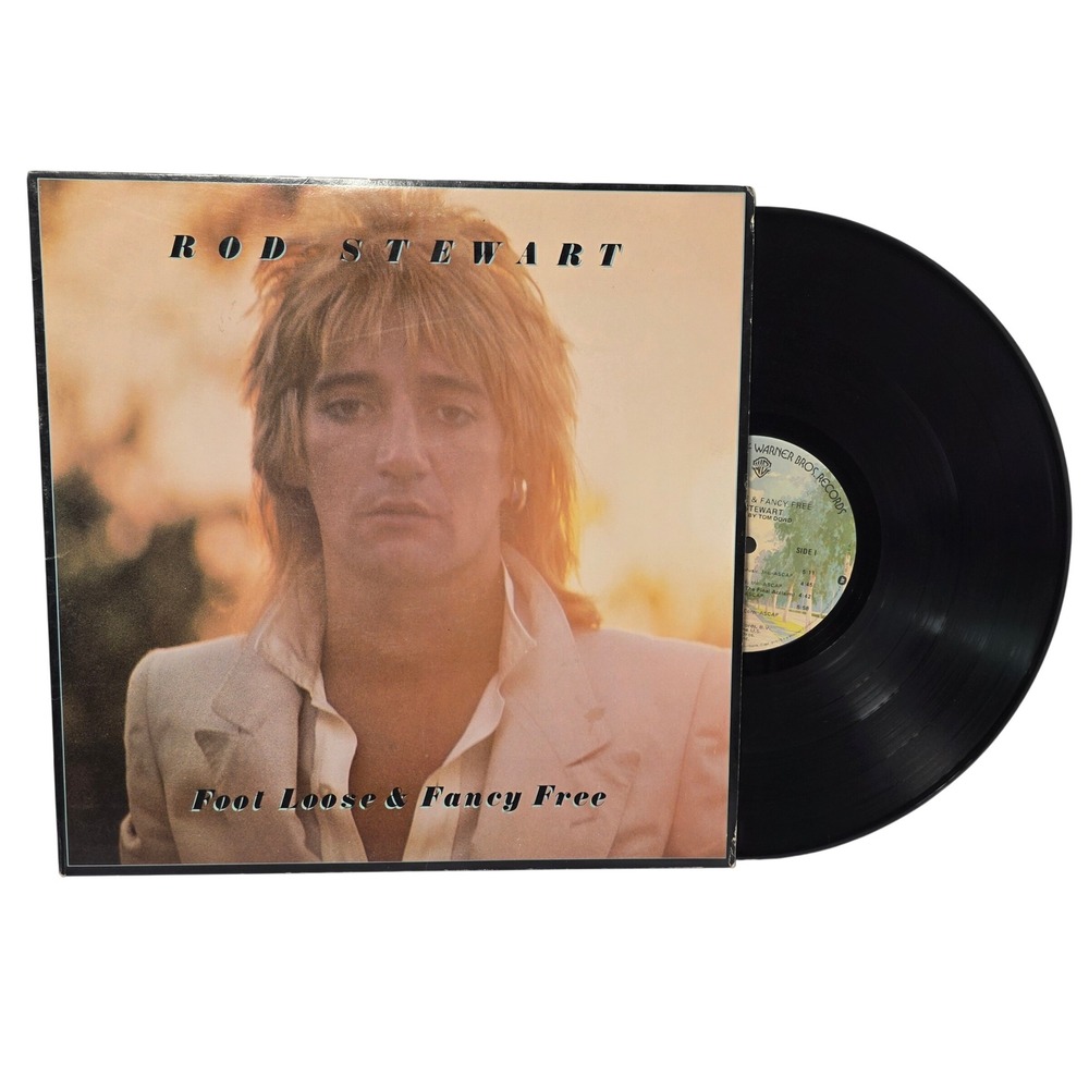Rod Stewart Foot Loose & Fancy Free Vinyl LP Album BSK 3092 Warner Bros 1977*